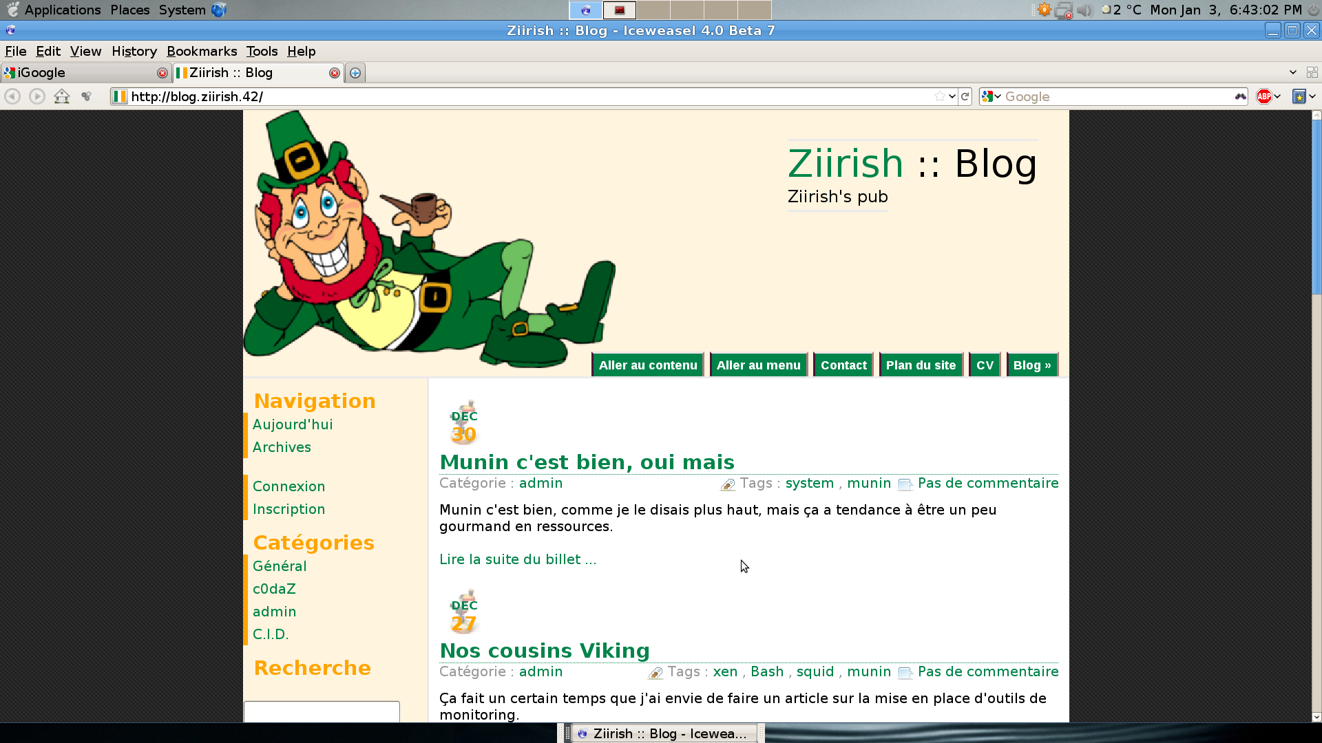 ziirish.info v1.0